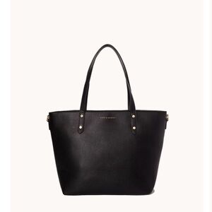 Poppy & Peonies Go-Getter Tote – Black | NWOT